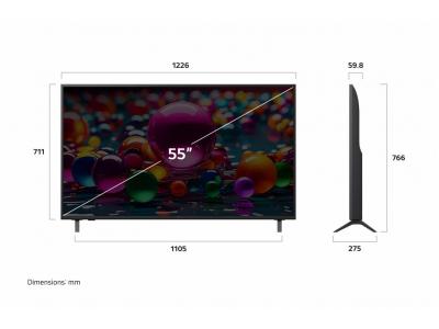 TV chuyên dụng LG UHD AI 4K 55 inch UA841C - 55UA841CPSA